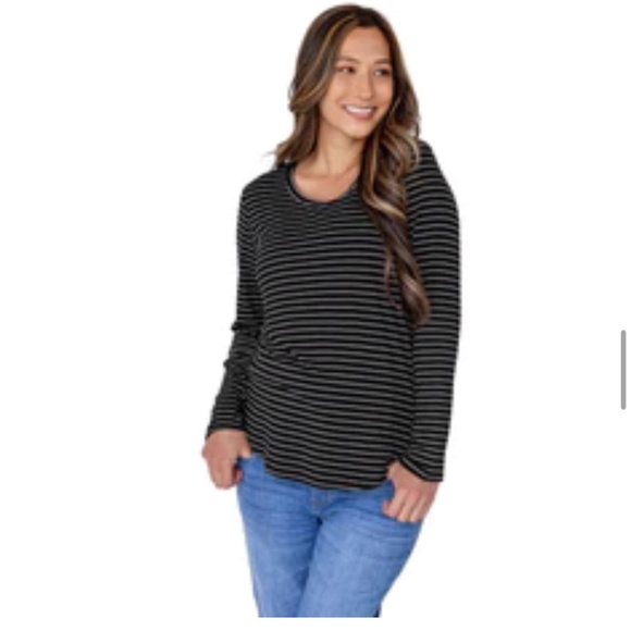 Kindred Bravely Tops - Kindred Bravely Bamboo Nursing & Maternity Long Sleeve T-shirt